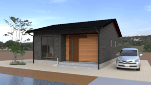 倉敷市中島　平屋完成見学会　運船建設