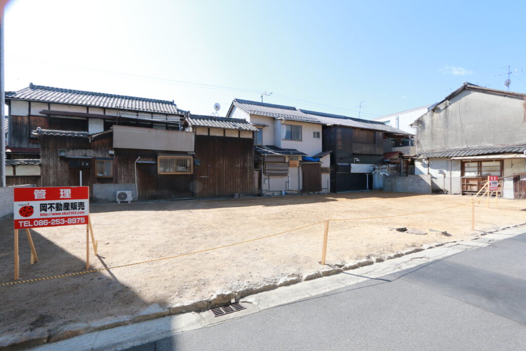 奉還町3丁目】JR岡山駅徒歩7分の建築条件無2