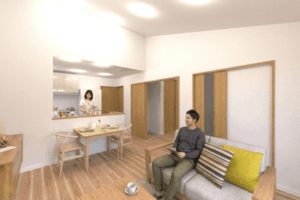 倉敷市中島　平屋完成見学会　運船建設