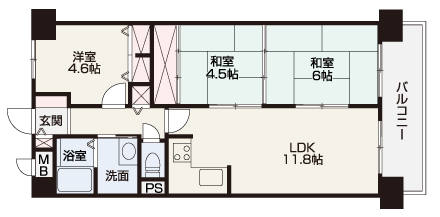 岡山市北区桑田町 中古 マンション 1200万円 アローズ