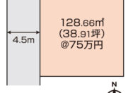 岡山市北区北長瀬表町3丁目 土地 2919万円 おうち家不動産㈱岡山駅西口支店