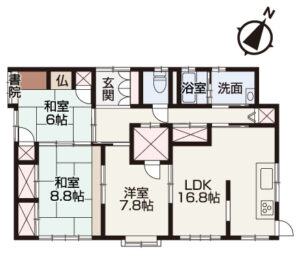 赤磐市桜が丘東4丁目　中古　平屋　1200万円　おうち家不動産岡山駅西口支店