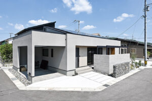 岡山市東区広谷　新築建売モデルハウス　5480万円　イシンホーム