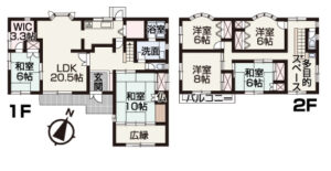 赤磐市桜が丘西2　売家　2150万円　プライムホーム