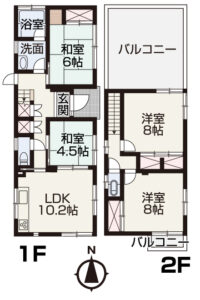 岡山市北区下伊福本町　売家　3200万円　ミサワホーム