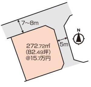 倉敷市山地　土地　1290万円　大建地所NX