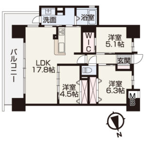 倉敷市田ノ上 アルファステイツ老松小南 マンション 4580万円 ハート不動産