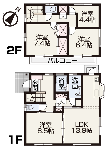倉敷市広江8丁目 売家 1860万円 ミサワホーム