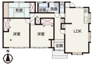 岡山市中区海吉 中古住宅 平屋 2240万円 おうち家不動産㈱岡山駅西口支店