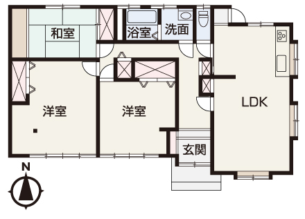 岡山市中区海吉 中古住宅 平屋 2240万円 おうち家不動産㈱岡山駅西口支店