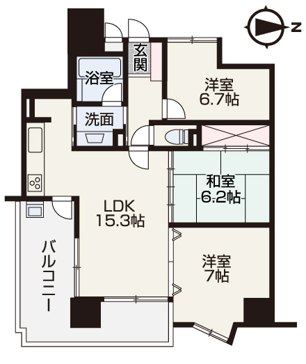 岡山市北区厚生町2丁目 リビンコート厚生町マンション ミサワホーム
