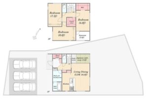 岡山市中区門田本町 新築建売住宅 3093万円 フラワーホーム㈱