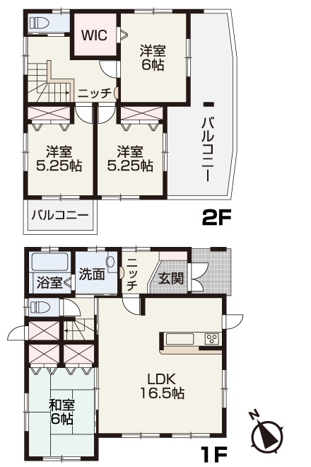 岡山市南区万倍 売家 2880万円 アローズ