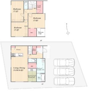 岡山市中区八幡 新築建売住宅 3997万円 フラワーホーム㈱