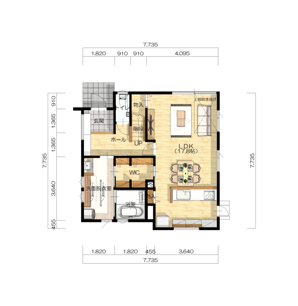 倉敷市茶屋町　新築建売住宅　4390万円　4号棟　ライフデザイン・カバヤ