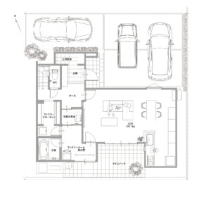 倉敷市中島　新築建売住宅　4380万円　ヴィータ・デザイン/ソラハウス
