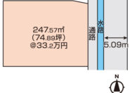 岡山市北区大安寺中町　土地　2480万円　なりとも不動産