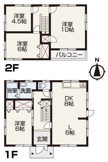 イデアフィール 浦安西町間取り図