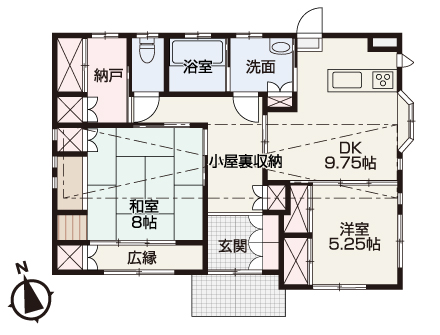瀬戸内市邑久町大富 平家 売家 1480万円 サンコーポレーション